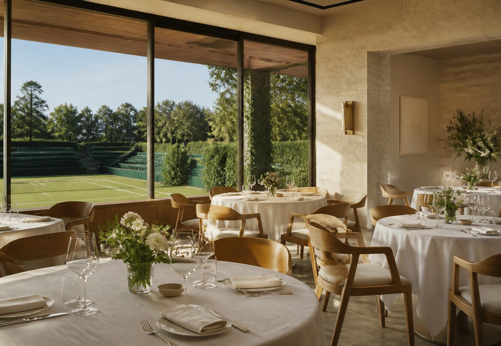 Illustrative vision of a future Verlin clubhouse dining room